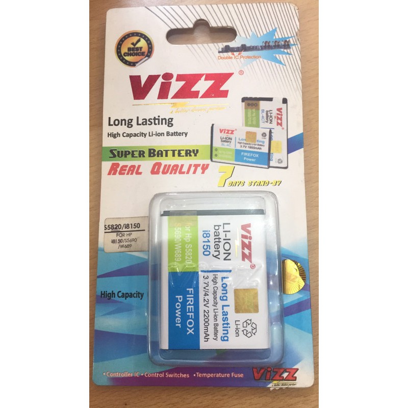 Vizz Batre Baterai Vizz Samsung i8150 Galaxy Wonder i8350 S5690 S8600 S5820 EB484659VK