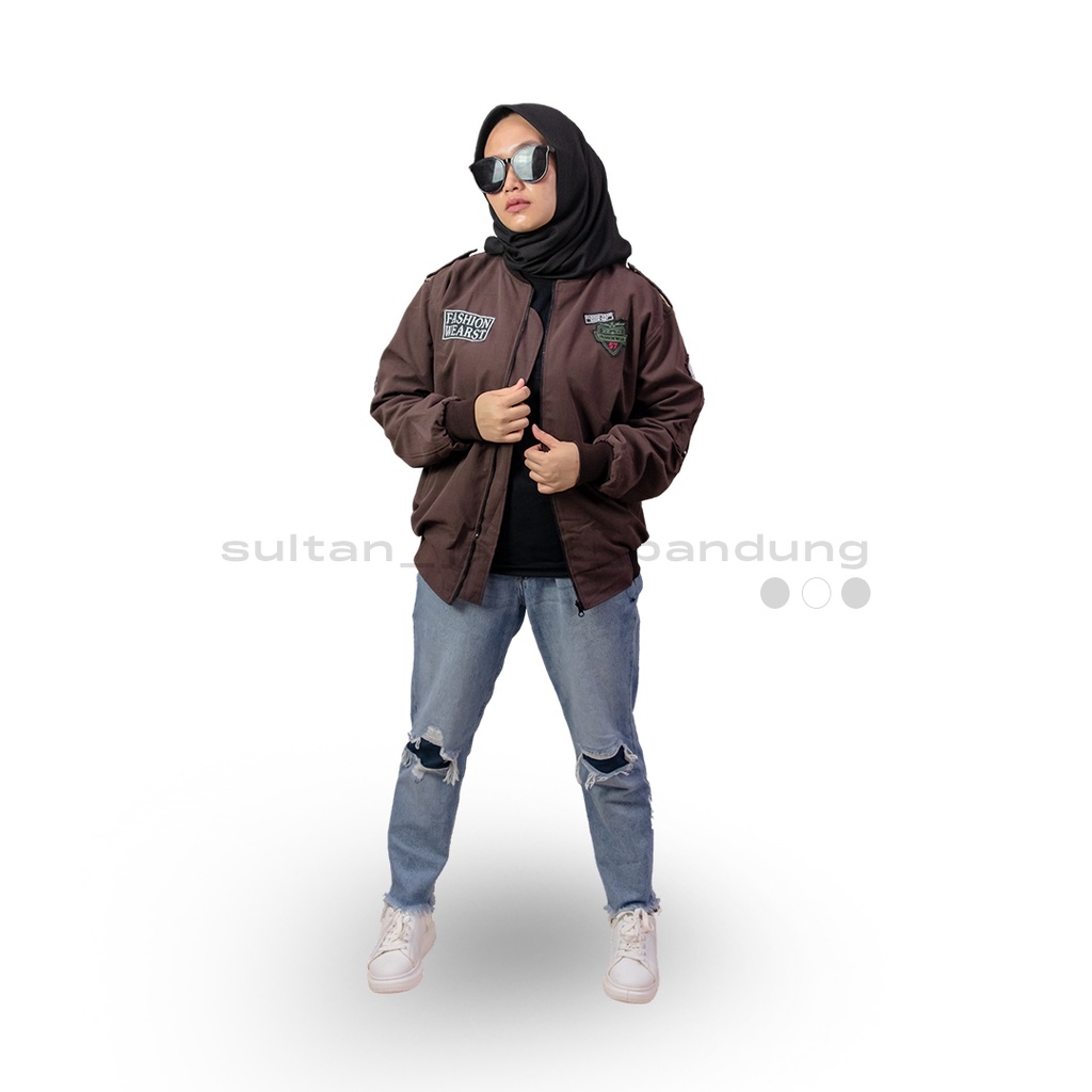 ARAGON BOMBER BROWN || Jacket Bomber Pilot || Jaket Pria Masakini