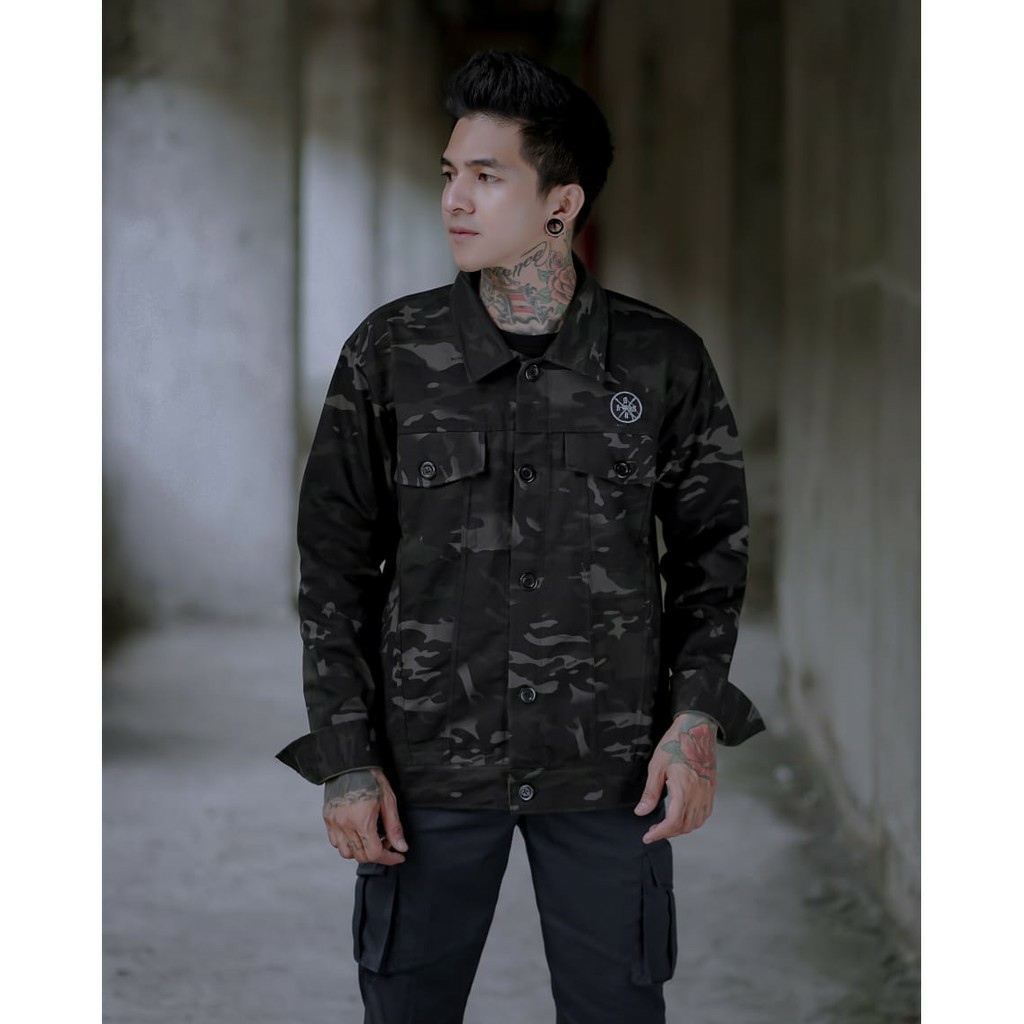 JAKET CAMO PREMIUM - JAKET PRIA CAMO - JAKET BGSR CAMO PREMIUM