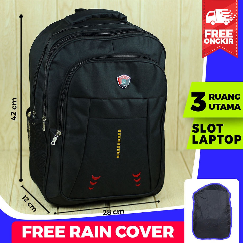 Jual Tas Ransel Laptop Mode Terbaru Pria Wanita Sekolah Kuliah Seminar