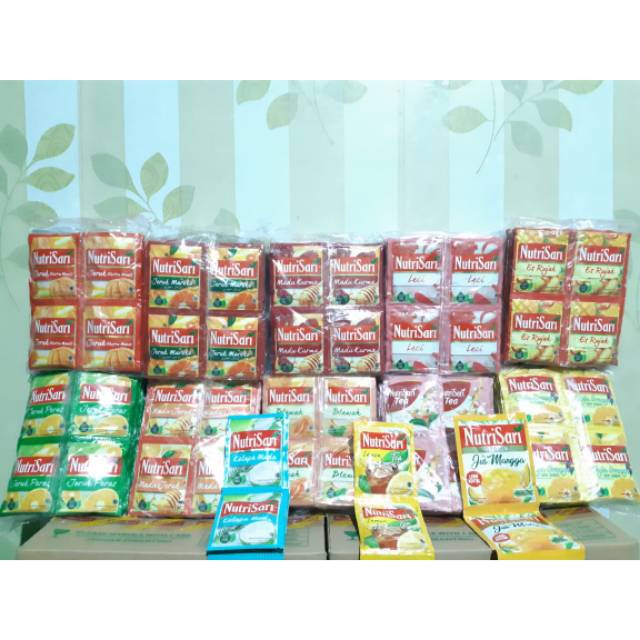 

Nutrisari all variant 1 renteng 10 sachet