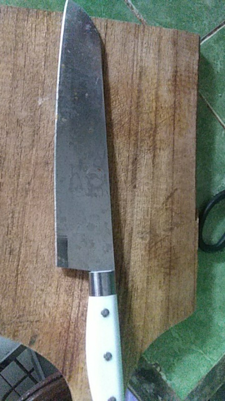 Pisau Dapur Stainless Tajam Kuat Pisau Buah Daging Stainless Anti Karat