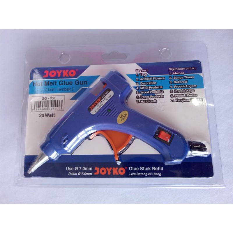 

pistol lem / hot melt glue gun joyko gg-850