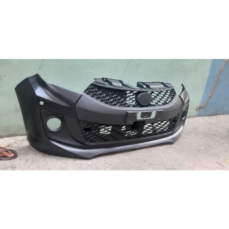 bumper bemper new sirion tahun 2017 depan komplit kondisi baru