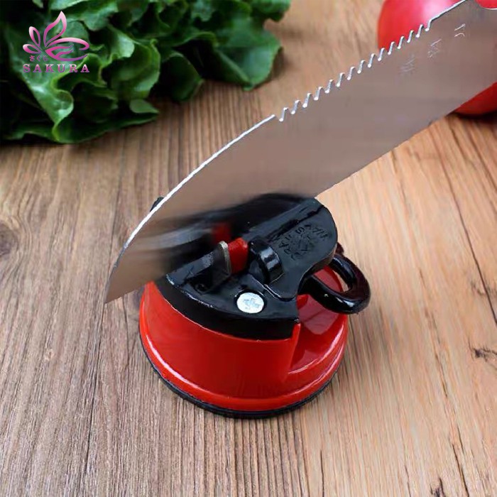 Pengasah Asahan Pisau dan Gunting Dapur Serbaguna Knife Sharpening Pengasah Penajam Pisau-SOSOYO