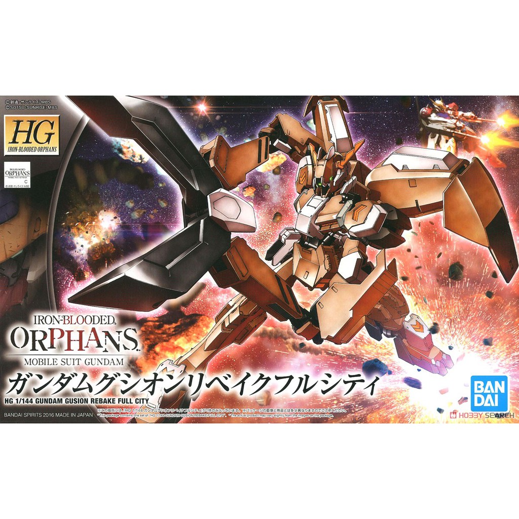 Gundam HG IBO Gusion Rebake Full City HG Gusion Rebake Model Kits