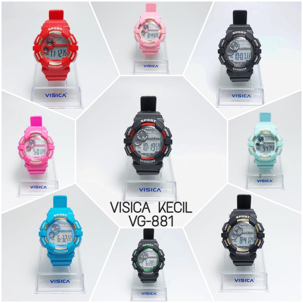 TERBARU! Jam Tangan UNISEX Water Resistant | Jam Tangan Digital | Jam Tangan Bulat