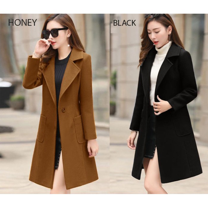 long blazer coat