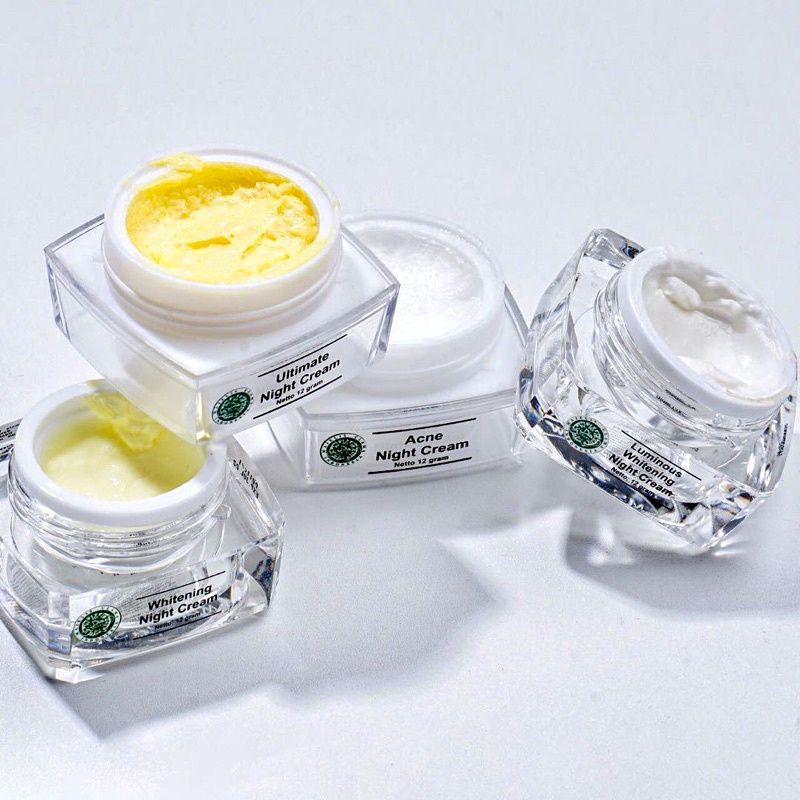 Ms Glow Night Cream / Night Cream Ms Glow / Cream Malam Ms Glow
