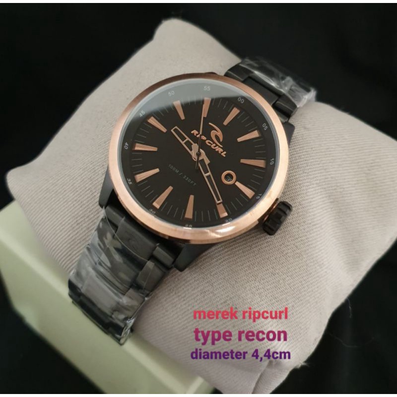 JAM TANGAN RIPCURL PRIA RECON STAINLESS STEEL ORIGINAL BM