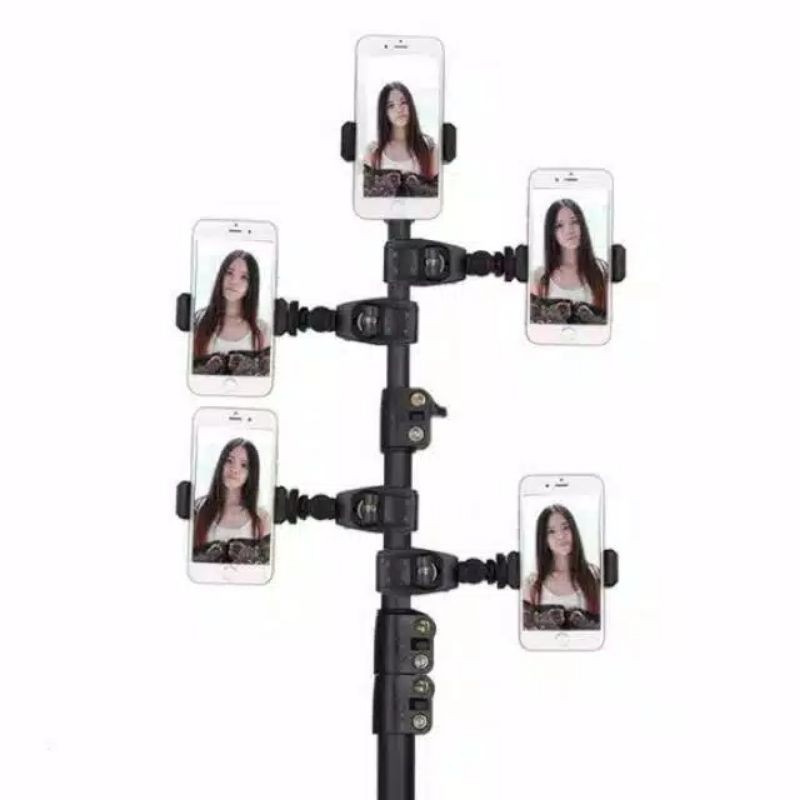 Phone Holder Clamp Model Jepit For Tripod