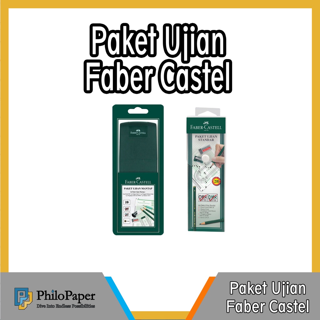

ATK ~ Paket Ujian Faber Castel 2B Mantap dan Standar