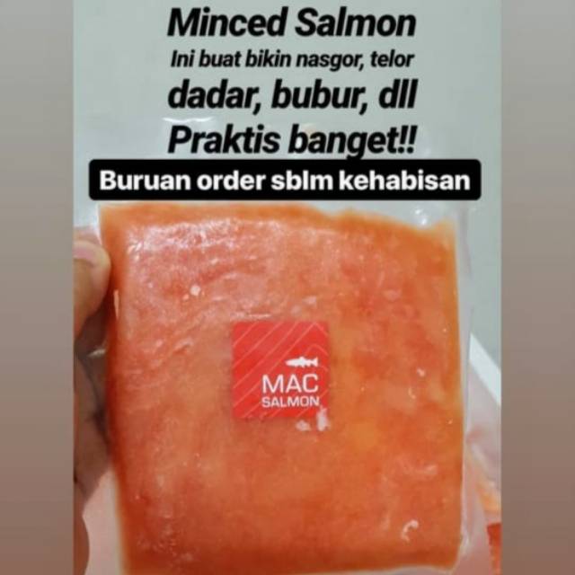 

Minced Salmon