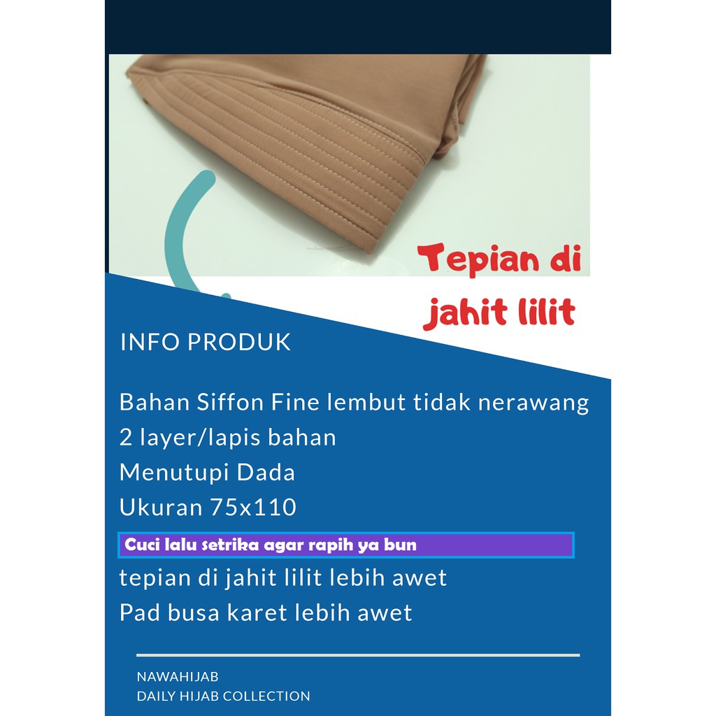 KHIMAR AISYAH SIMPLE SYARI SEHARI HARI HIJAB KERUDUNG JILBAB KEKINIAN TERBARU 2022 MODEL WANITA MUSLIMAH RAMADHAN-7