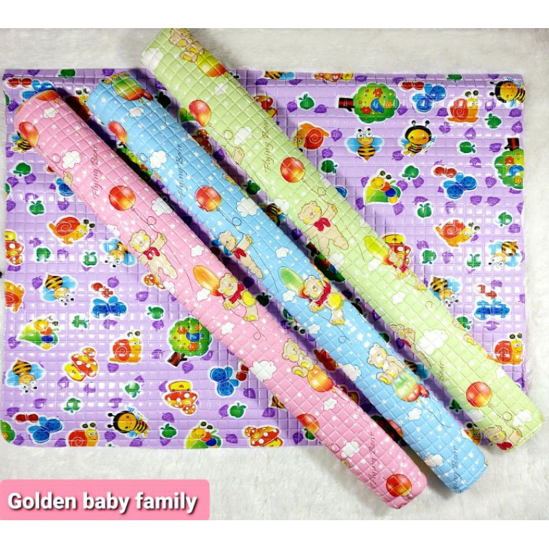 Perlak Bayi KTS Printing Jumbo | Alas ompol Bahan kedap Air | Gedabug