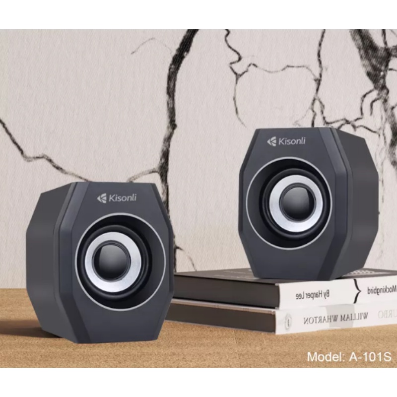 Speaker Aktif Portabel Aux 3.5mm Komputer Laptop A-101S -XOBOX