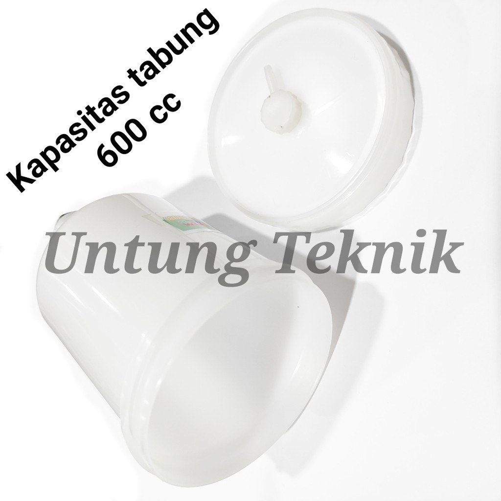 WIPRO Tabung Spray Gun HVLP 600cc Bahan Plastik