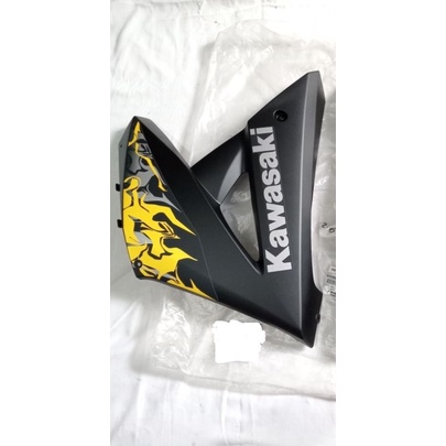 Fairing Fering Bawah Kanan Ninja RR Kuning Batik Original Kawasaki
