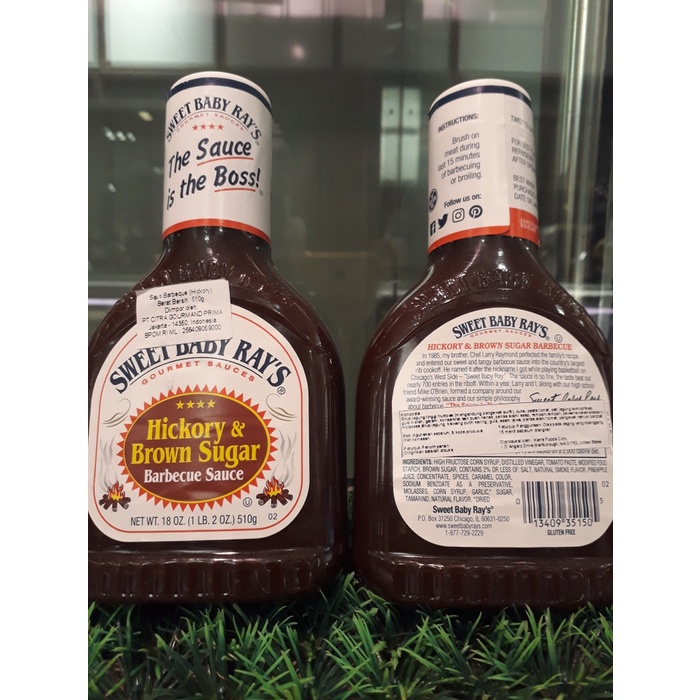 

SWEET BABY RAY'S HICKORY & BROWN SUGAR 510 GR