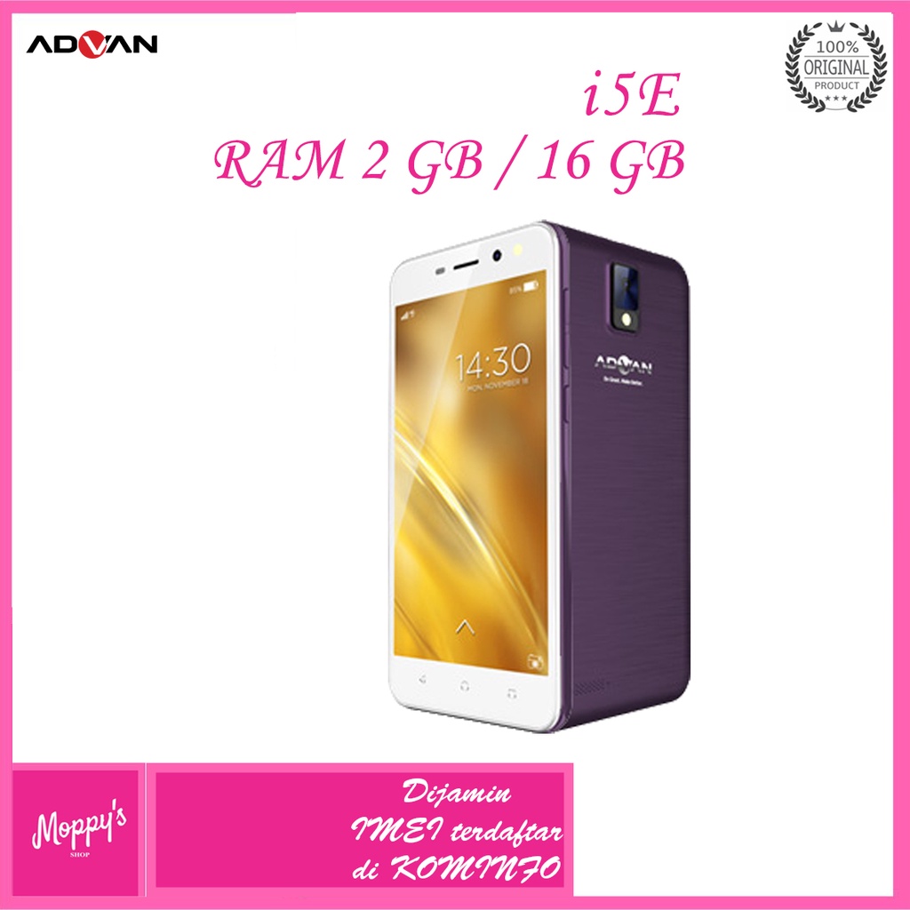 ADVAN I5E 4G LTE RAM 2/16 GARANSI ADVAN