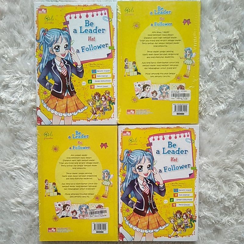 Buku Educomics Anak - Girls Generation - Be A Leader Not a Follower