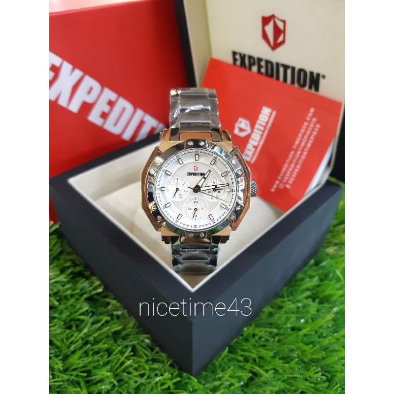 Jam tangan wanita Expedition E6385B model Sports