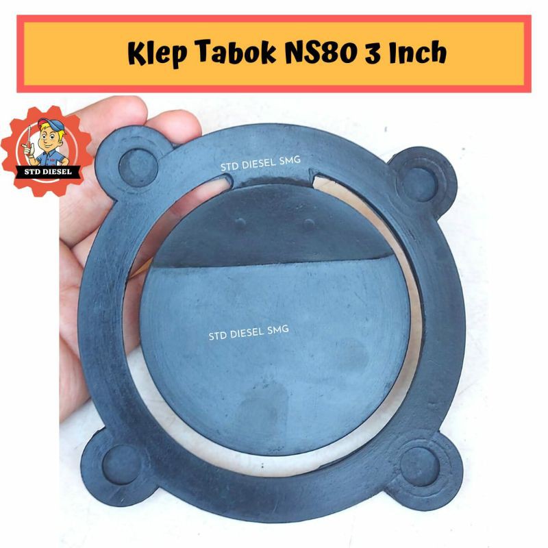 Klep Tabok NS 80 3 dim 3 inch