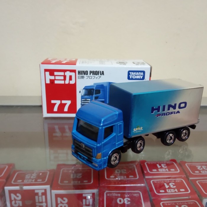 READY Tomica No 77 Hino Profia Truck Diecast Miniatur Truk Takara Tomy Murah TERBATAS