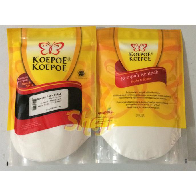 

Diskon Koepoe koepoe bawang putih bubuk / garlic powder 1kg / garlic powder Promo Awal tahun