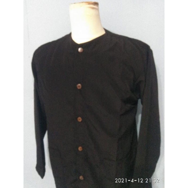 PROMO_BAJU+CELANA free iket pangsi sunda   HITAM size S,M, L,XXL /Baju adat tradisional Sunda