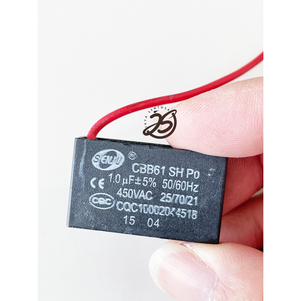 KAPASITOR KOTAK 1UF CAPACITOR KOTAK 1UF 450V AC KAPASITOR KIPAS ANGIN