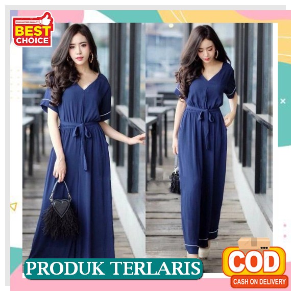 Tama Jumsuite/Baju Jumpsuit Celana Panjang Wanita Remaja Dewasa Terbaru 2021 Model Elegan Korean Sty
