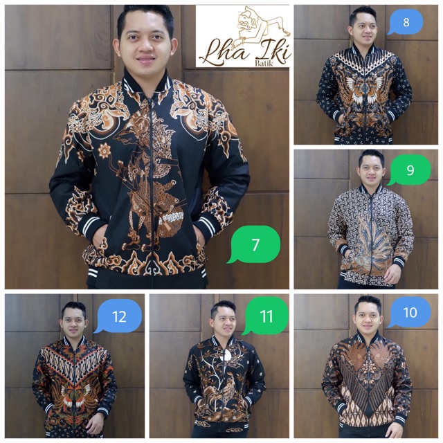 JAKET BOMBER BATIK TERKEREN TERBARU TERMURAH