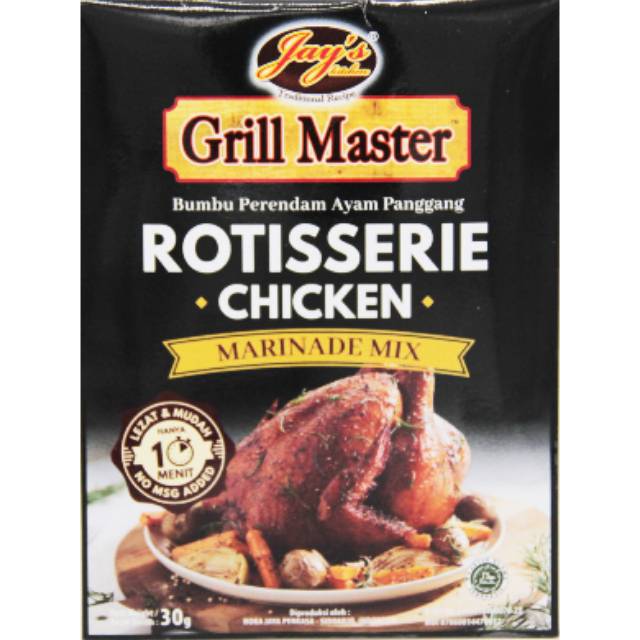 Jay's / Jays  Grill Master marinade mix /Classic Barbecue/hot spicy /chiken / italian / steak burger Jay Jays