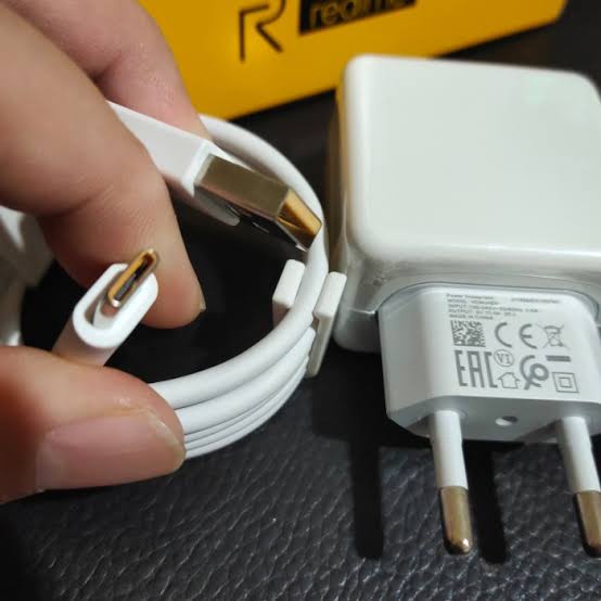 Charger Realme R15 Super VOOC Fast Charging Micro USB Tipe C