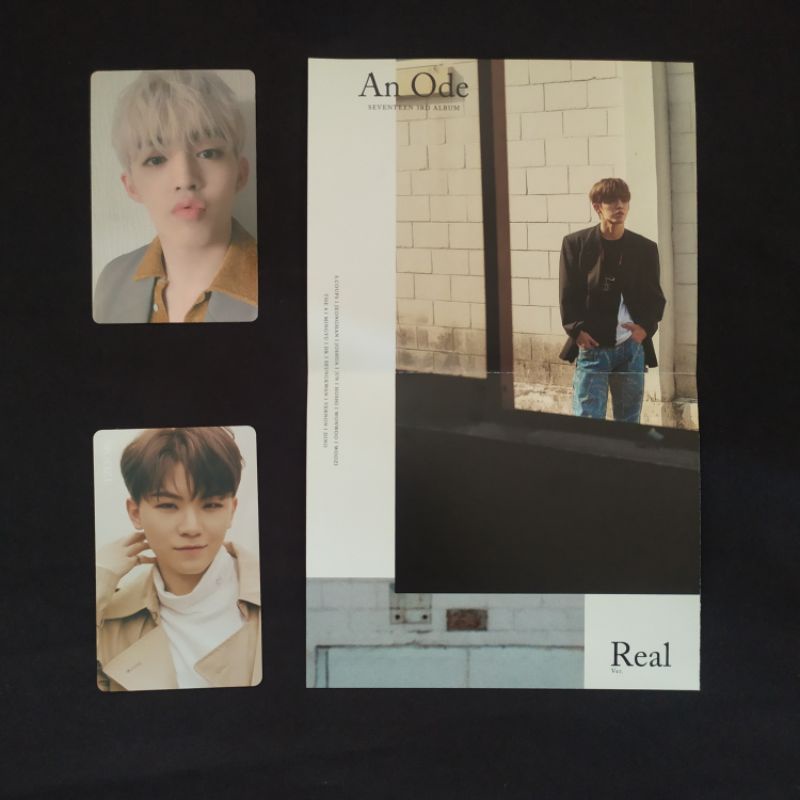 SEVENTEEN; An Ode [ HMV, Photocard, Sticker, Folding Poster ]