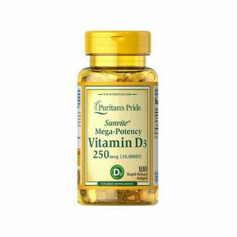 Puritan's Pride Vitamin D3 5000IU/ 10000IU/ 10.000iu Puritan D3