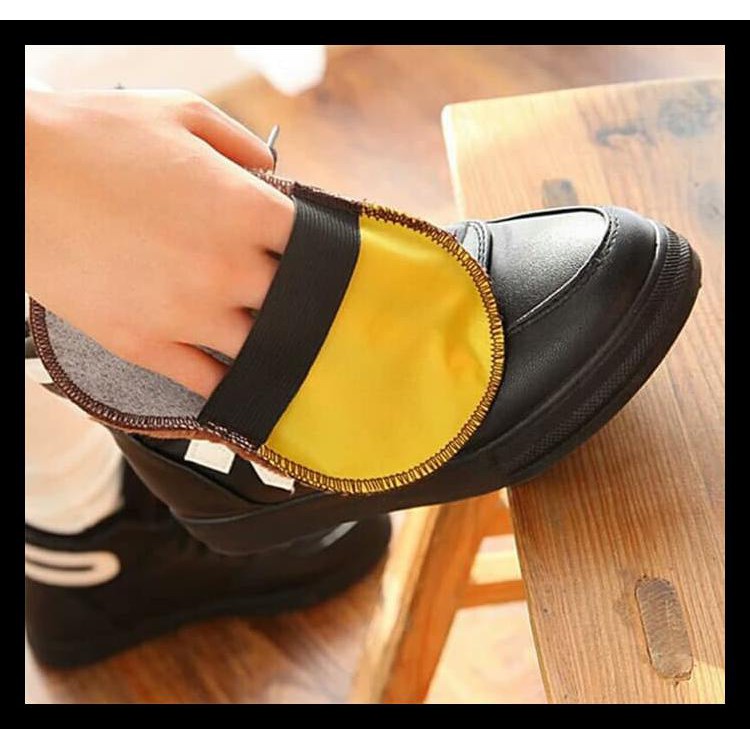 Termurah Sikat Semir Sepatu / Tas Kulit / Suede Shoe Polish - Bahan Wool Cuci Gudang