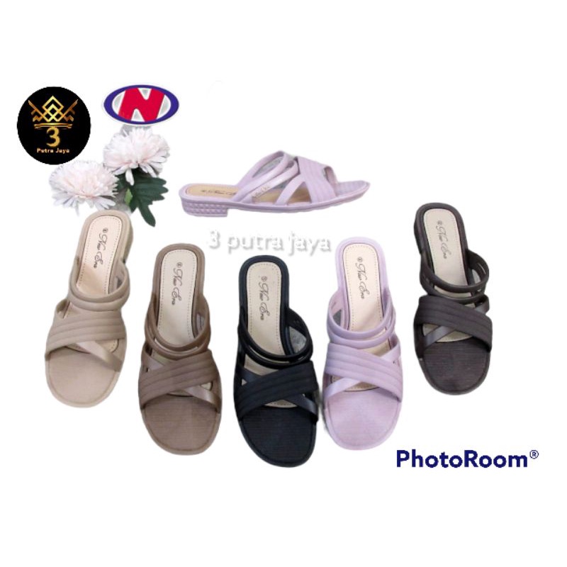 sandal wanita slop let merk new era 10051 best seller