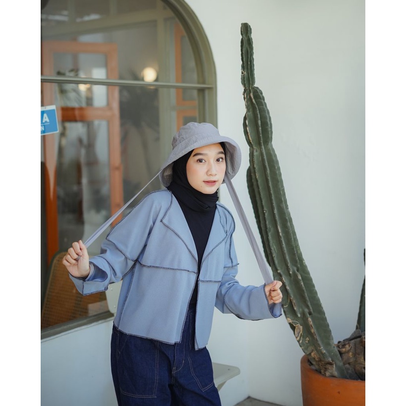 DISKON CAMELIA CARDI - cardi waffle / cardi masakini / cardigan wanita / outer cardigan / outer waffle