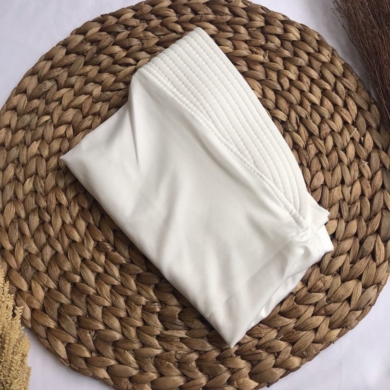 Jilbab Sport / Bergo Sport (Olahraga)-Broken White