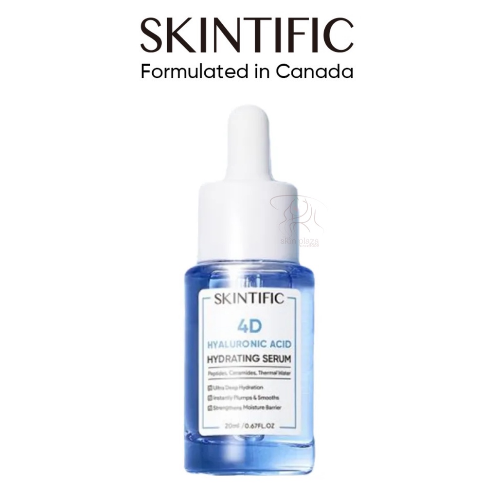 SKINTIFIC 4D Pure Hyaluronic Acid Hydrating Serum 20ml BPOM