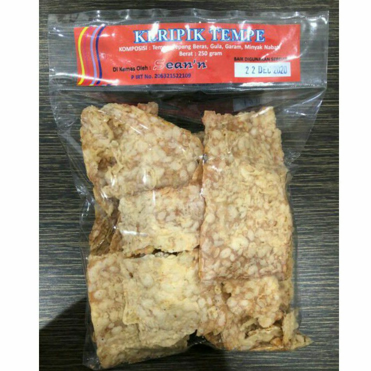 

Cemilan Keripik Tempe Kotak 250 gr - Snack / Makanan Ringan / Kue Kering