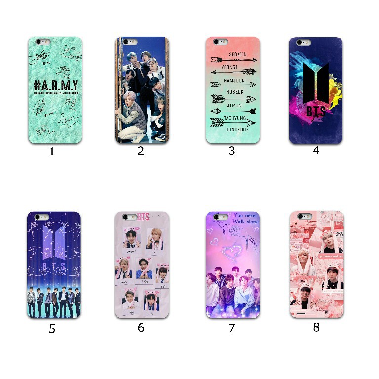 ACI CASE CASING SILIKON HARDCASE BTS OPPO VIVO XIAOMI REALME SAMSUNG IPHONE ASUS ALL TYPE