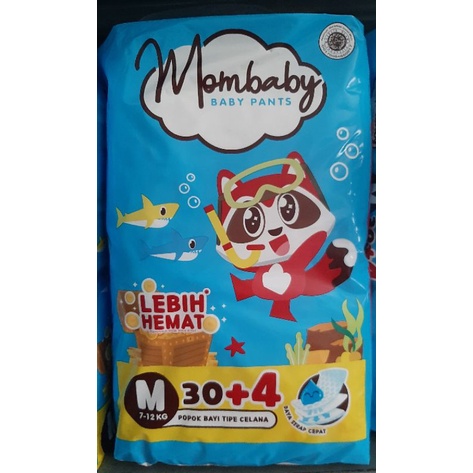 MOMBABY Pants S.32+4 / M.30+4 / L.26+4 / XL.22+4 / XXL.20+4