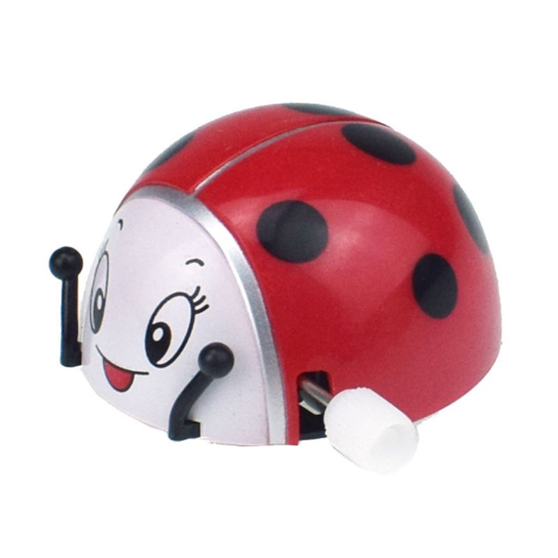 Mary Spring Ladybird Wind Up Somersault Rotation Mainan Anak Anak Hadiah Lucu Untuk P