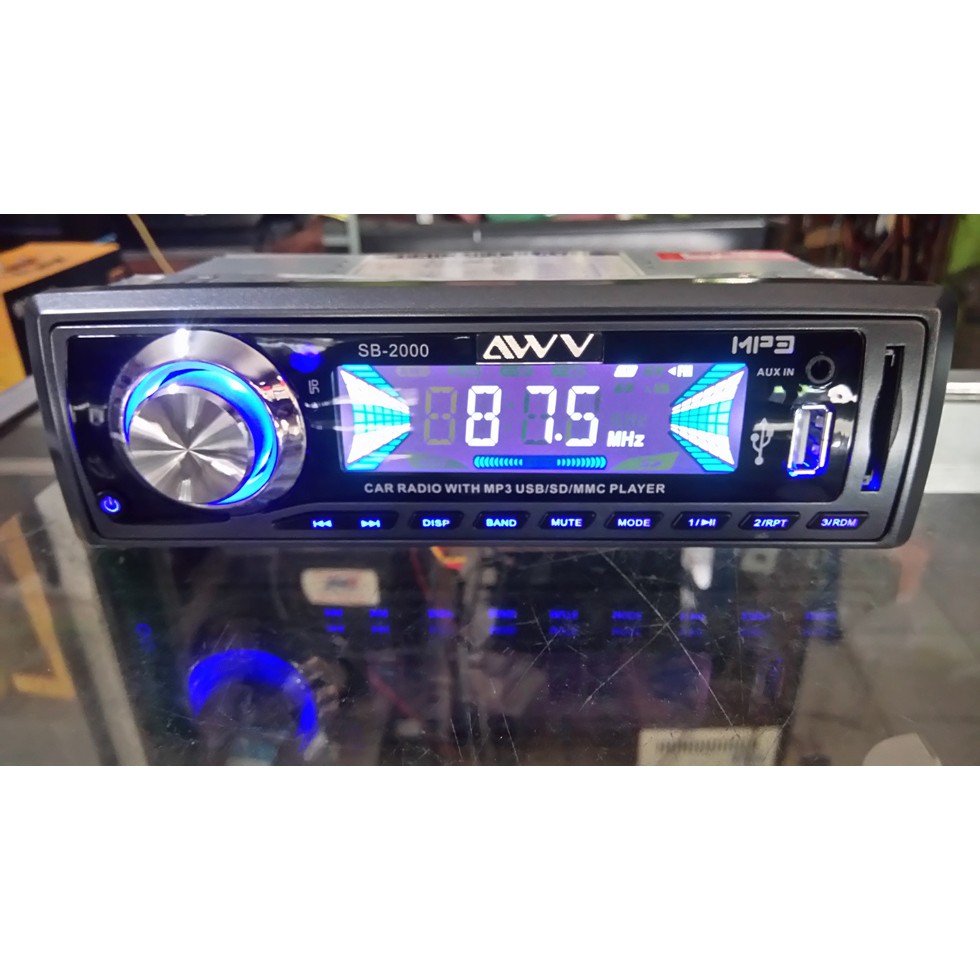 Tape Mobil HEADUNIT AWV sb 2000 (mp3,radio,usb) elegan