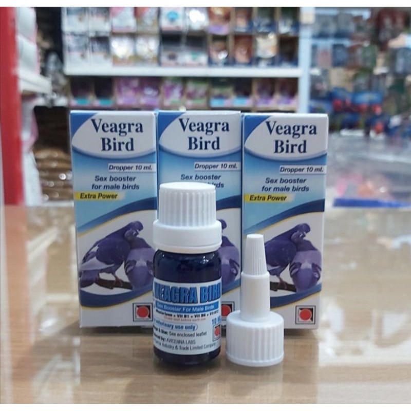 Veagra Bird 10 ml Vitamin Singing Sexual Booster Male Bird Import Turki
