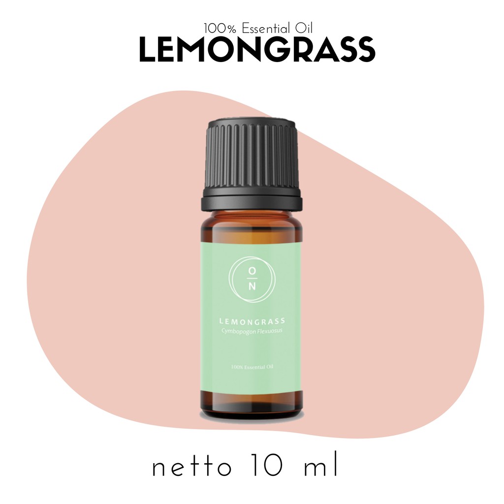 Lemongrass Essential Oil Minyak Sereh 100% Alami Ukuran 10 ml