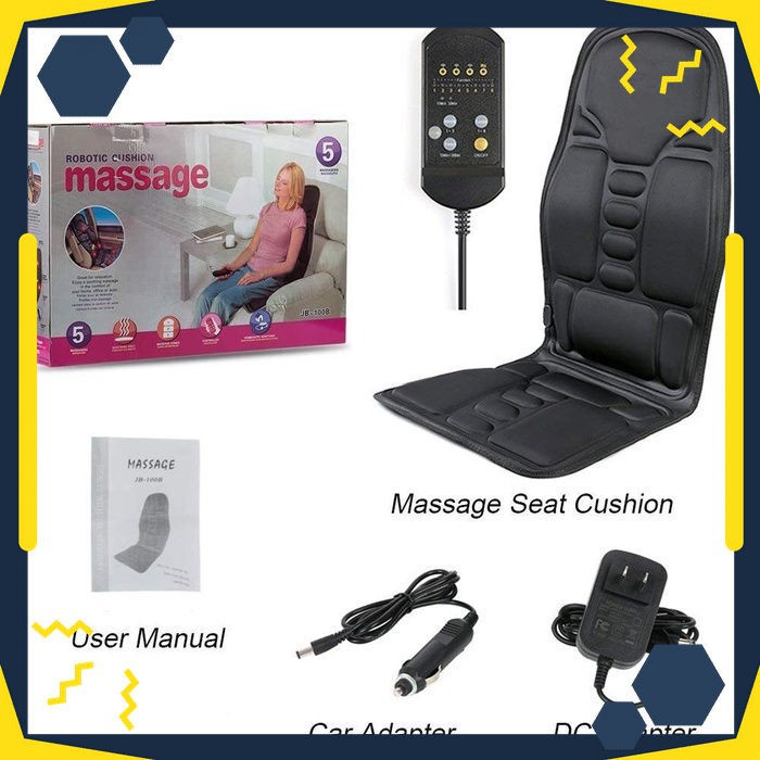 Alat Pijat ElectricTerapi Kesehatan Kursi Pijat Getar Di Mobil dan Di Rumah Robotic Cushion Massage